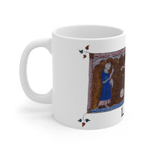 Load image into Gallery viewer, Libra Medieval Art Ceramic Mug 11oz