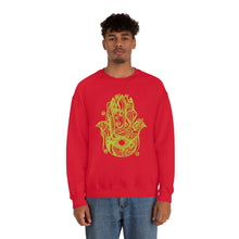 Load image into Gallery viewer, Hamsa Heavy Blend™ Crewneck Sweatshirt