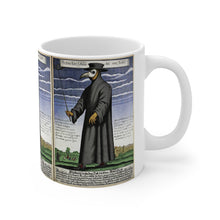 Load image into Gallery viewer, Plague Doctor Ceramic Mug 11oz