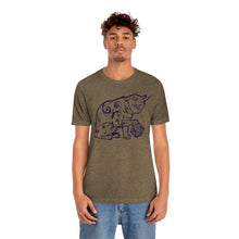Load image into Gallery viewer, Cat Playing D&D Jersey Short Sleeve Tee