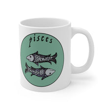 Load image into Gallery viewer, Pisces Ceramic Mug 11oz