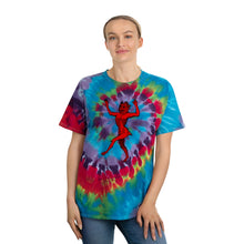 Load image into Gallery viewer, Dancing Demon Tie-Dye Tee, Spiral