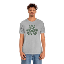 Load image into Gallery viewer, Celtic Shamrock Jersey Short Sleeve Tee