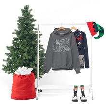 Load image into Gallery viewer, Cat Playing D&D Heavy Blend™ Hooded Sweatshirt