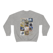 Load image into Gallery viewer, Medieval Cats Licking Their Butts Heavy Blend™ Crewneck Sweatshirt