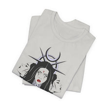Load image into Gallery viewer, Hekate Triformis Unisex Jersey Short Sleeve Tee