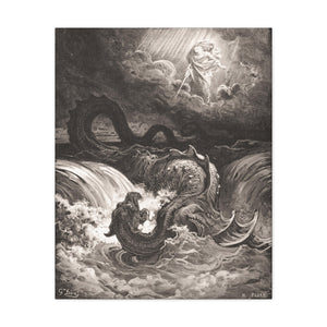 Destruction of Leviathan Matte Canvas, Stretched, 1.25"