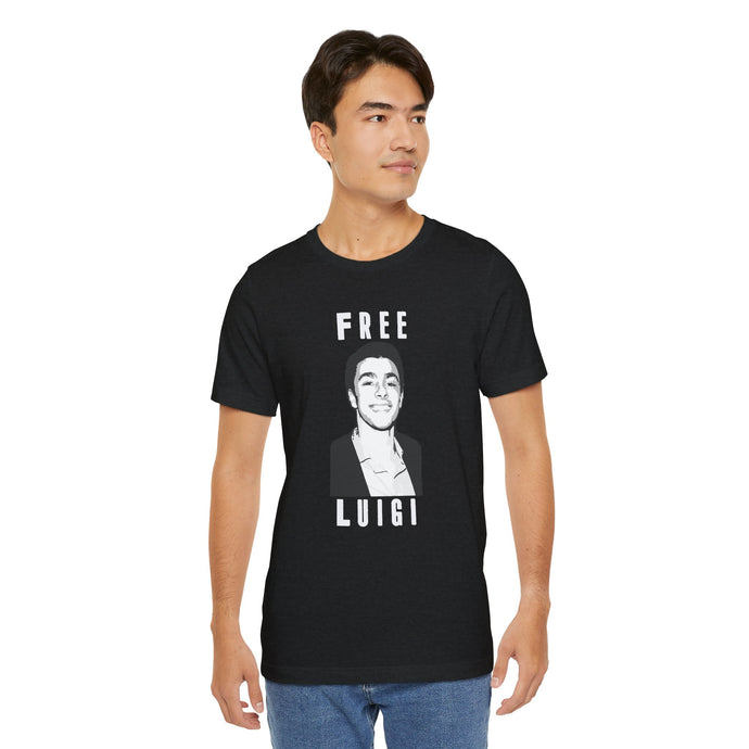 Free L Mangione Unisex Jersey Short Sleeve Tee