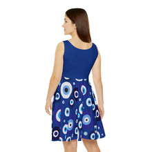 Load image into Gallery viewer, Nazar Skater Dress (AOP)