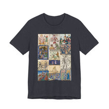 Load image into Gallery viewer, People Getting Stabbed in Medieval Manuscripts Jersey Short Sleeve Tee