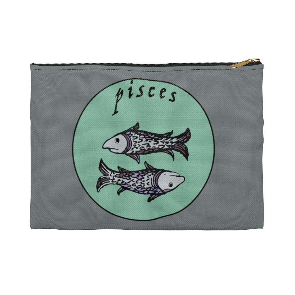 Pisces Vintage Accessory Pouch