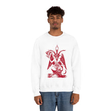 Load image into Gallery viewer, Baphomet Heavy Blend™ Crewneck Sweatshirt