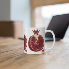 Load image into Gallery viewer, Pomegranates Ceramic Mug 11oz