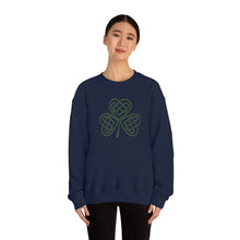 Load image into Gallery viewer, Celtic Shamrock Heavy Blend™ Crewneck Sweatshirt