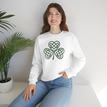 Load image into Gallery viewer, Celtic Shamrock Heavy Blend™ Crewneck Sweatshirt