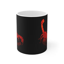 Load image into Gallery viewer, Scorpio Mars Print Ceramic Mug 11oz