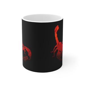 Scorpio Mars Print Ceramic Mug 11oz