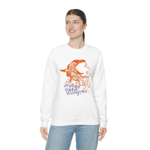 Something Wicked This Way Comes Heavy Blend™ Crewneck Sweatshirt