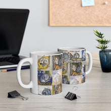 Load image into Gallery viewer, Medieval Cats Licking Their Butts Ceramic Mug 11oz
