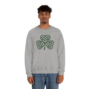 Celtic Shamrock Heavy Blend™ Crewneck Sweatshirt