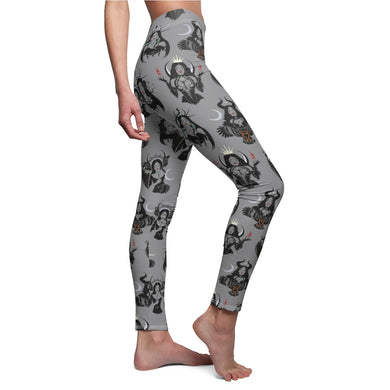Faces Of Hekate Casual Leggings