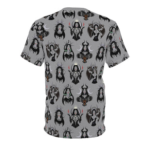 Faces of Hekate AOP Cut & Sew Tee