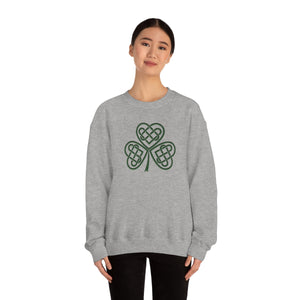 Celtic Shamrock Heavy Blend™ Crewneck Sweatshirt