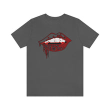 Load image into Gallery viewer, Vampire Lips Jersey Short Sleeve Tee