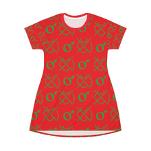 Load image into Gallery viewer, Mars Seal All Over Print T-Shirt Dress