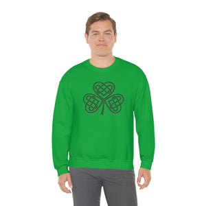 Celtic Shamrock Heavy Blend™ Crewneck Sweatshirt