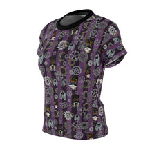 Load image into Gallery viewer, Steampunk Gnomes Slim Fit AOP Tee