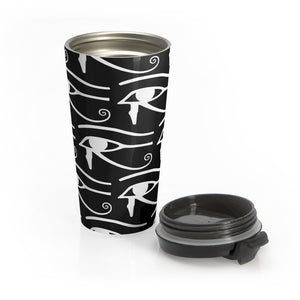 Eye of Horus Stainless Steel Travel Mug