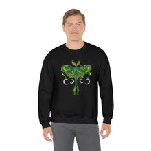 Load image into Gallery viewer, Luna Moth  Heavy Blend™ Crewneck Sweatshirt