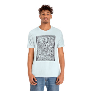 Geometry And Perspective Jersey Short Sleeve Tee