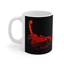 Load image into Gallery viewer, Scorpio Mars Print Ceramic Mug 11oz