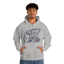 Load image into Gallery viewer, Cat Playing D&amp;D Heavy Blend™ Hooded Sweatshirt