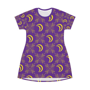 Luna Seal All Over Print T-Shirt Dress