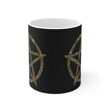Load image into Gallery viewer, Tapestry Pentagram Ceramic Mug 11oz