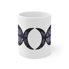 Load image into Gallery viewer, Triple Moon Ceramic Mug 11oz