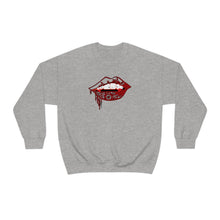 Load image into Gallery viewer, Vampire Lips Heavy Blend™ Crewneck Sweatshirt