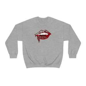 Vampire Lips Heavy Blend™ Crewneck Sweatshirt