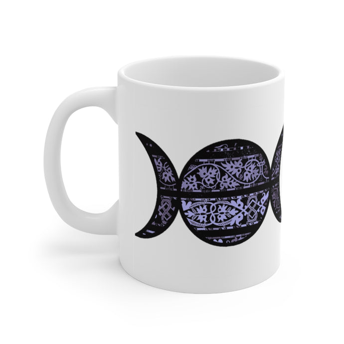 Triple Moon Ceramic Mug 11oz