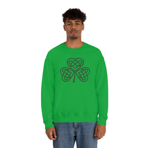 Celtic Shamrock Heavy Blend™ Crewneck Sweatshirt