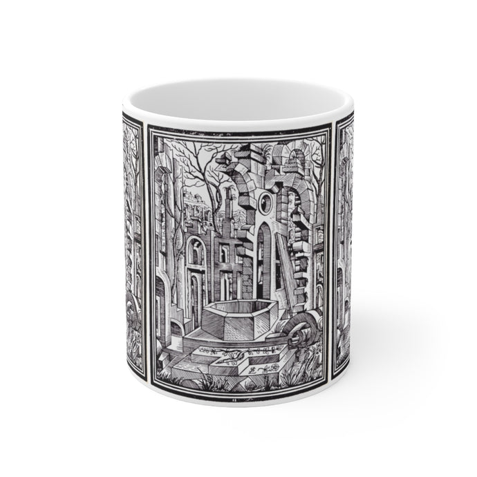 Geometry & Perspective Ceramic Mug 11oz