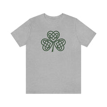 Load image into Gallery viewer, Celtic Shamrock Jersey Short Sleeve Tee