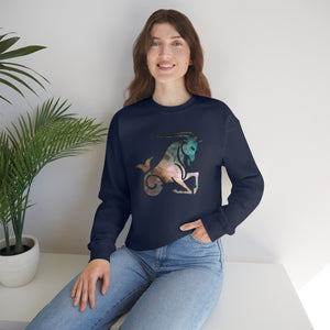 Capricorn Galaxy Heavy Blend™ Crewneck Sweatshirt