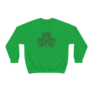 Celtic Shamrock Heavy Blend™ Crewneck Sweatshirt