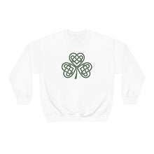 Load image into Gallery viewer, Celtic Shamrock Heavy Blend™ Crewneck Sweatshirt