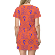 Load image into Gallery viewer, Mercury Seal All Over Print T-Shirt Dress