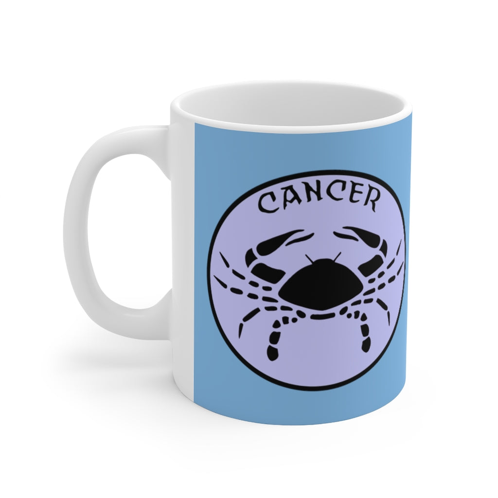 Cancer Blue Ceramic Mug 11oz